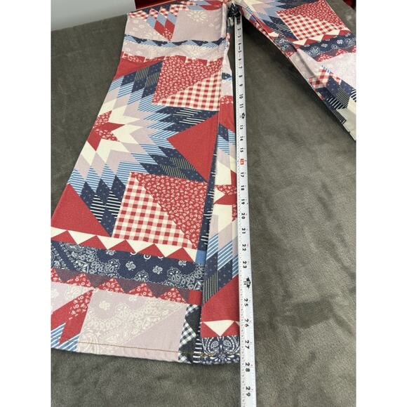 NWT Wrangler x Free People Wanderer 622 Patchwork Flare Jeans W27 L30 - Picture 9 of 11